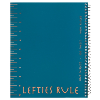 Lefties Rule Left Handed 12 Ruler: assorted colors